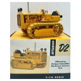 1:16 Scale Caterpillar D2 Diecast Model Tractor by Antique Caterpillar Machinery Owners Club