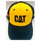 Set of 3 CAT and Caterpillar Logo Baseball Caps