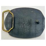 Caterpillar Commemorative Belt Buckles and Knife