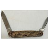 Caterpillar Commemorative Belt Buckles and Knife