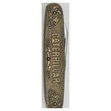 Caterpillar Commemorative Belt Buckles and Knife