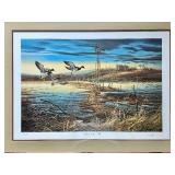 Terry Redlin Signed "Spring Run-Off" Framed Print 1981