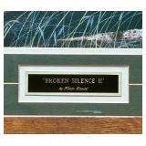 Framed Kevin Daniel Broken Silence II Wildlife Print