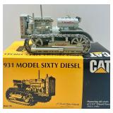 Die-cast 1:25 Caterpillar 1931 Model Sixty Diesel Tractor with Box
