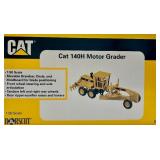Cat 140H Motor Grader 1:50 Scale Die-Cast Model by Norscot