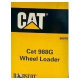 CAT 988G Wheel Loader 1:64 Scale Die-Cast Collectible Model by Norscot