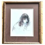 Set of 3 Framed Springer Spaniel Art Prints by Hamrick and Dvorin