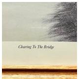 Clearing To The Bridge Framed Signed Limited Edition Print 810/1000