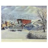 Clearing To The Bridge Framed Signed Limited Edition Print 810/1000