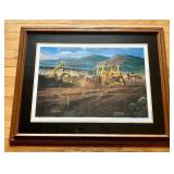 Charles Freitag Limited Edition Construction Art Print Framed 133/250