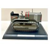 Caterpillar Twenty Track-Type Tractor Model and Framed Photo Set