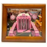 Caterpillar Twenty Track-Type Tractor Model and Framed Photo Set
