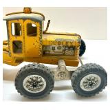 Collection of Vintage Diecast Construction Vehicles Hubley and Caterpillar