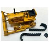 Collection of Vintage Diecast Construction Vehicles Hubley and Caterpillar