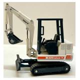 Set of 5 Die-Cast Construction Vehicle Toys CAT and Bobcat
