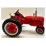 Classic Farm Tractors Book with 3 Vintage Diecast Tractor Models