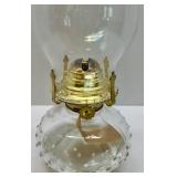 Decorative Glass Oil Lamp, Storm Glass Weather Predictor, and Horseshoe Puzzle Set