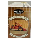 Set of 3 Die-Cast Model Vehicles - Military Jeep, Melroe Loader, Classic Convertible