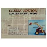 Set of 3 Die-Cast Model Vehicles - Military Jeep, Melroe Loader, Classic Convertible