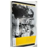 The Caterpillar Century Book by Eric C. Orlemann with Wooden Caterpillar Desk Sign