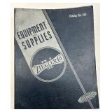 Collection of Vintage Tractor and Engine Manuals with Caterpillar Advertising