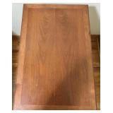 Wooden 3-Drawer Nightstand with Metal Handles