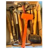 Collection of 8 Assorted Hammers and Mallets