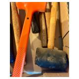 Collection of 8 Assorted Hammers and Mallets
