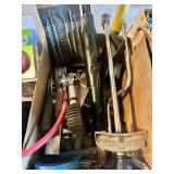 Large Lot of Hand Tools, Power Tool Accessories, and Garden Tools