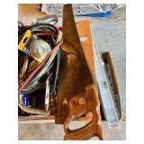 Large Lot of Hand Tools, Power Tool Accessories, and Garden Tools
