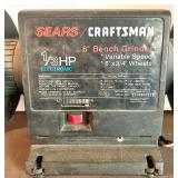 Sears Craftsman 6 Inch Bench Grinder 1/3 HP Variable Speed