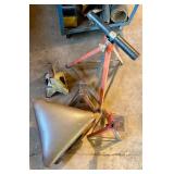 Automotive Jack Stands, Creeper Seat, and Engine Support Bar Set