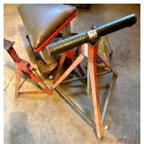 Automotive Jack Stands, Creeper Seat, and Engine Support Bar Set