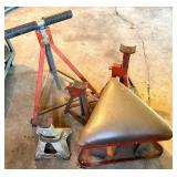 Automotive Jack Stands, Creeper Seat, and Engine Support Bar Set
