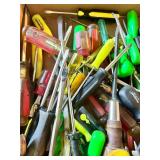Box of Mixed Screwdrivers and Microdriver Set