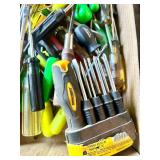 Box of Mixed Screwdrivers and Microdriver Set