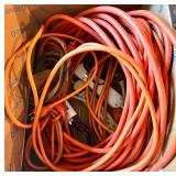 Box of Extension Cords and Power Strips
