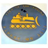 Albany MN 2013 Year of the Tracks Metal Sign