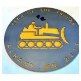 Albany MN 2013 Year of the Tracks Metal Sign