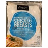 E - Individually Frozen Boneless Skinless Chicken Breasts with Rib Meat 3lbs