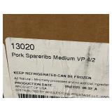 Wholestone Pork Spareribs Medium Vacuum Packed 10 lbs 11.4ozs