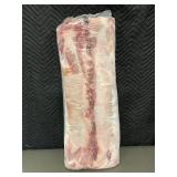 44 Lb Frozen Bone-In Pork Loin 1/8 Trimmed, USDA Inspected