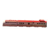 vintage DIE CAST 3 PIECE Train set 1992 Hallmark Keepsake Ornament set called "Silver Star"