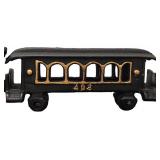 Vintage Three-Piece Cast Iron Toy Train Set
