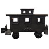 Vintage Three-Piece Cast Iron Toy Train Set