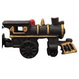 Vintage Three-Piece Cast Iron Toy Train Set