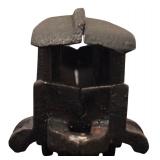 Vintage Three-Piece Cast Iron Toy Train Set