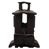 Vintage Three-Piece Cast Iron Toy Train Set