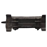 Vintage Three-Piece Cast Iron Toy Train Set