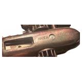 Die-Cast Metal Pencil Sharpeners, Steam Locomotive and a Steamboat Train Collectibles, Qty 2